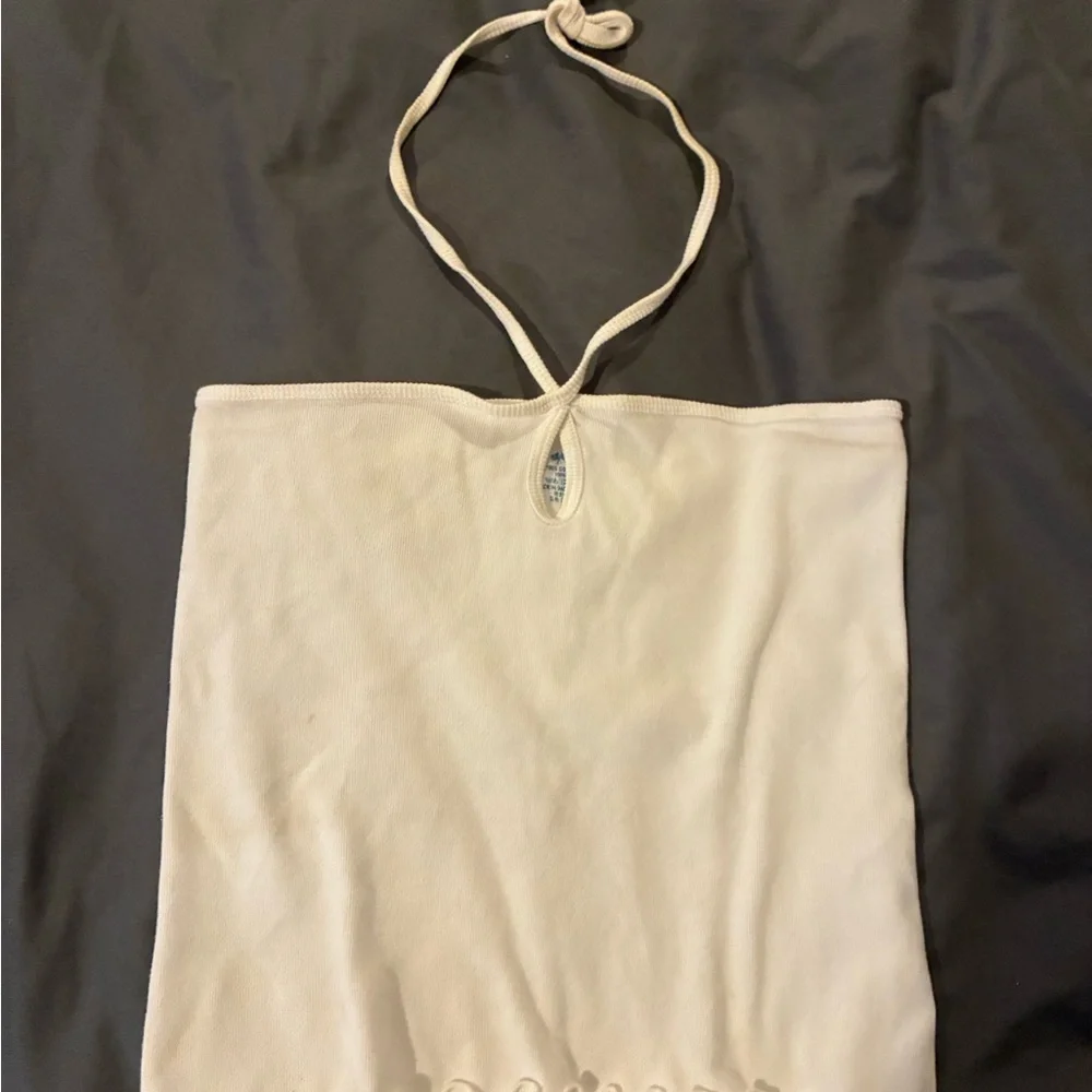 Assorted tops by Brandy Melville - floral, white and sage green - Picture 3 of 8